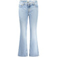 Light Blue Cotton Jeans & Pant