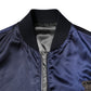 Blue Nylon DG Crown Full Zip Bomber Jacket