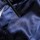 Blue Nylon DG Crown Full Zip Bomber Jacket