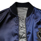 Blue Nylon DG Crown Full Zip Bomber Jacket