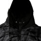 Black Hooded Parka Winter Men Coat Jacket
