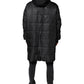 Black Hooded Parka Coat Winter Jacket