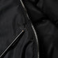 Black Hooded Parka Coat Winter Jacket