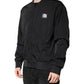 Black Nylon Logo Full Zip Bomber Jacket