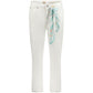 White Lyocell Women Jeans