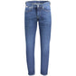 Blue Cotton Men Jean
