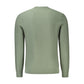 Green Cotton Men Sweater