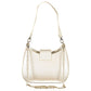 Silver Polyethylene Women Handbag