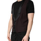 Maroon Wool Waistcoat Dress Formal Vest