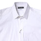White Cotton GOLD Men Dress Formal Shirt