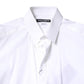 White Cotton GOLD Dress Formal Collared Shirt