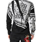 Black White Bandana MARTINI Casual Shirt