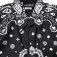 Black White Bandana MARTINI Casual Shirt
