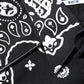 Black White Bandana MARTINI Casual Shirt