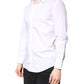 White MARTINI Cotton Men Formal Dress Shirt