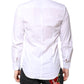 White MARTINI Cotton Men Formal Dress Shirt