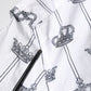 White Crown Cotton GOLD Formal Dress Shirt