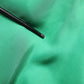 Green Silk Satin Long Sleeves Casual Shirt