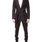 Maroon Single Breasted Formal 2 Piece Suit