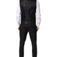 Black Double Breasted Formal 3 Piece Suit
