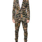 Multicolor TAORMINA Single Breasted 2 Piece Suit
