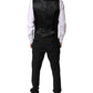 Black Single Breasted Formal 3 Piece Suit