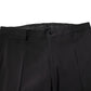 Black Cotton Single Breasted 2 Piece Suit