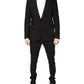 Multicolor Polyester Jacquard 2 Piece Suit