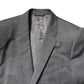 Gray Wool Single Breasted 2 Piece Suit