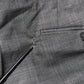 Gray Wool Single Breasted 2 Piece Suit