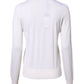 White Cashmere Crew Neck Top Cardigan Sweater