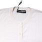 White Cashmere Crew Neck Top Cardigan Sweater