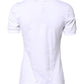 White Cotton Floral Logo Crew Neck T-shirt