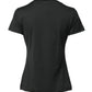 Black Cotton Round Neck Short Sleeve T-shirt