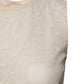 Ivory Nylon Logo See Through Sleeveless Tank Top