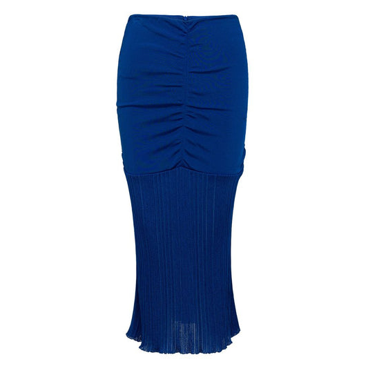 Blue Viscose Clothing