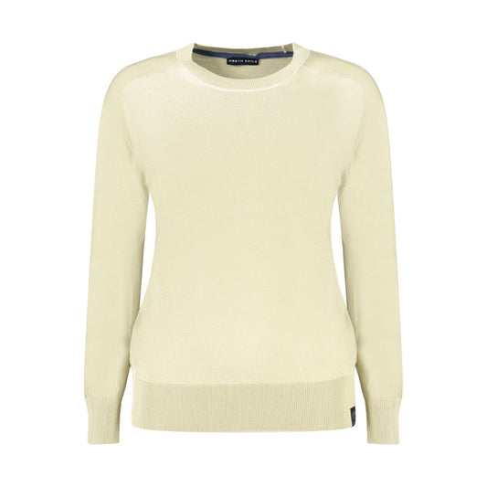 Green Cotton Women Sweater