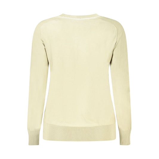 Green Cotton Women Sweater