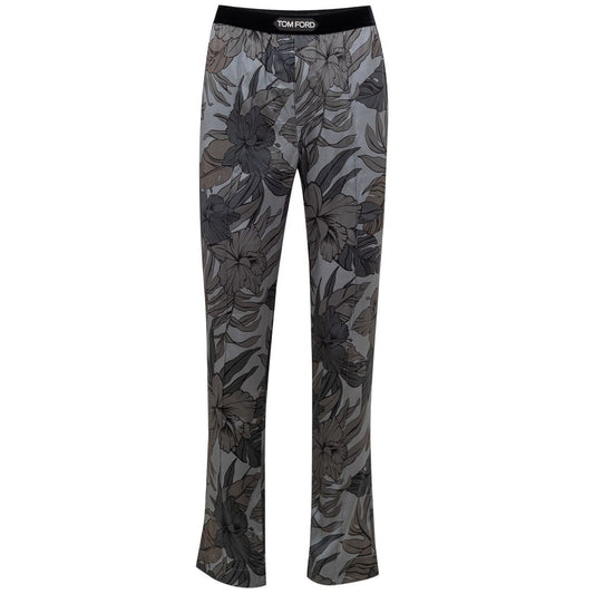 Gray Silk Clothing