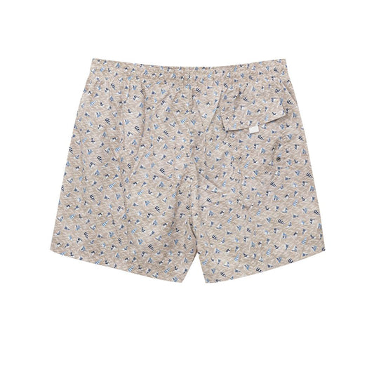 Beige Polyester Swimwear