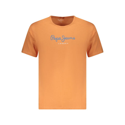 Orange Cotton T-Shirt