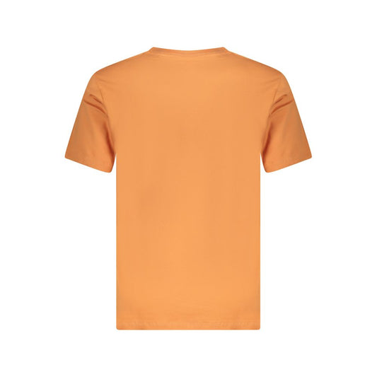 Orange Cotton T-Shirt