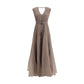 Silk Long Dress