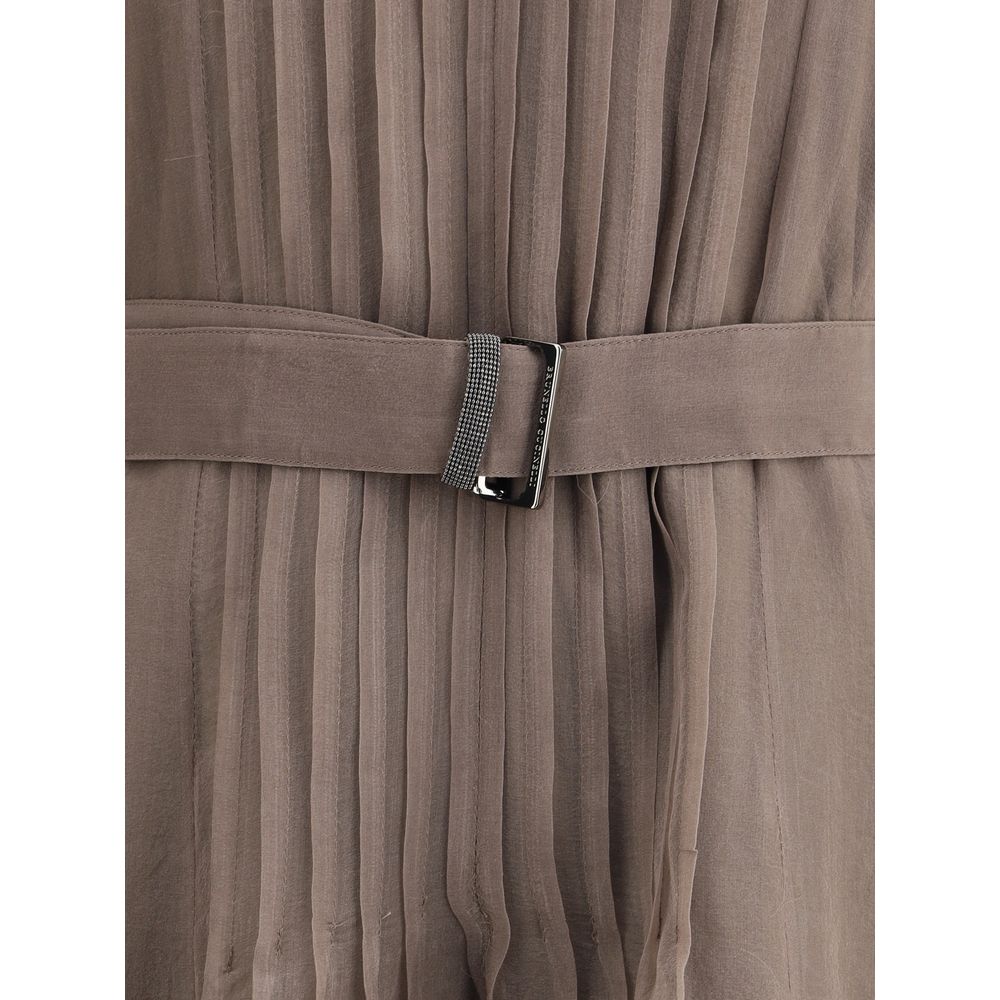 Silk Long Dress