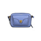 Light Blue Leather Women Handbag