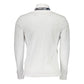 White Cotton Men Polo Shirt