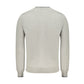 Gray Cotton Men Sweater