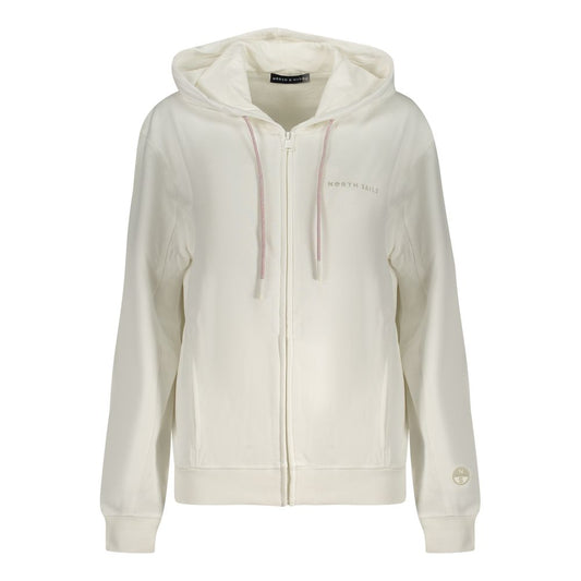 White Cotton Women Sweater