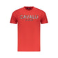 Red Cotton Men T-Shirt