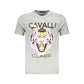 Gray Cotton Men T-Shirt